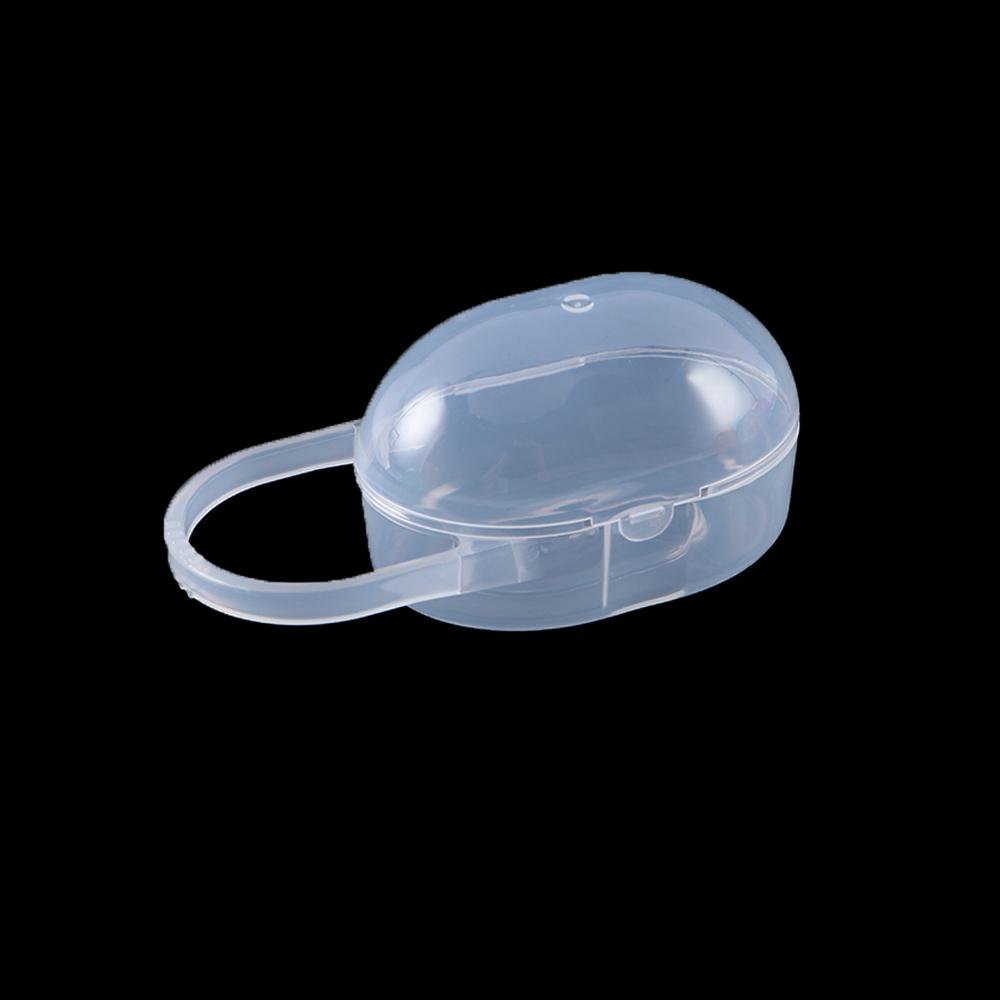 Oval Shape Hanging Travel Storage Baby Nipple Nipple Box Pacifier Case Storage Box Pacifier Box