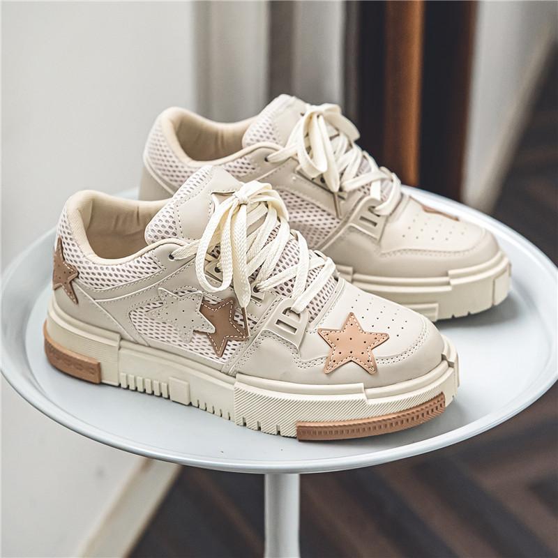 

Мужская обувь, летняя, новая, дышащая, сетчатая обувь, обувь на платформе с низким верхом, персонализированная, красочная, для молодых студентов, повседневная, спортивная обувь 44 хаки