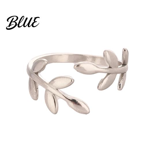 Adjustable Finger Band Thumb Ring Vine Shape Opening Design Hypoallergenic