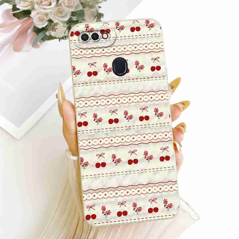 For Realme 2 RMX1805 Casing Colorful Pop Print Soft Slim Back Cover For Realme2 realme 2 RMX1809 6.2" Phone Cases Bumper Capa