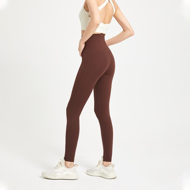 High-Waisted Yoga Shorts Women Workout Leggings Tight Fitness Cycling 3/4 Pants Quick-Dry Sportswear