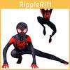 Costum Cosplay Spider-man Into The Spider-verse Miles Morales Pentru Copii Și Adulți