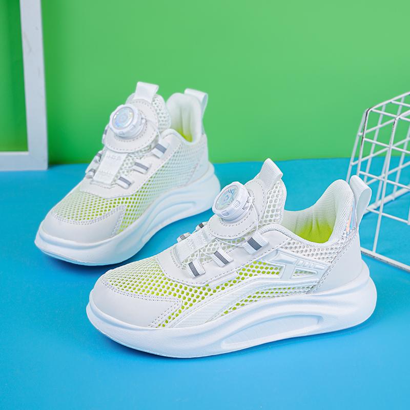 

Детская мода Летняя Одинарная Сетчатая Дышащая Повседневная Обувь Детские Беговые Сандалии Студенческие Девочки Трендовые Удобные Кроссовки для Зала 28 белый