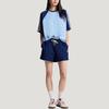 Adidas Originals X Disney Cheshire Cat Loose Fit Crew Neck Striped Casual Sports Short Sleeve T-Shirt Unisex Tops KY8308