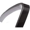 YIWANG Carbon Fiber Style ABS Chrome Front Grill Decoration Frame Trim 2Pcs For Alfa Romeo Stelvio 2017 2018 2019 2020 Auto Accessories (NOT