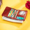 Women's Genuine Leather Slim Wallet & Coin Purse: Versatile, Soft Cowhide, Two-in-One Money Clip.