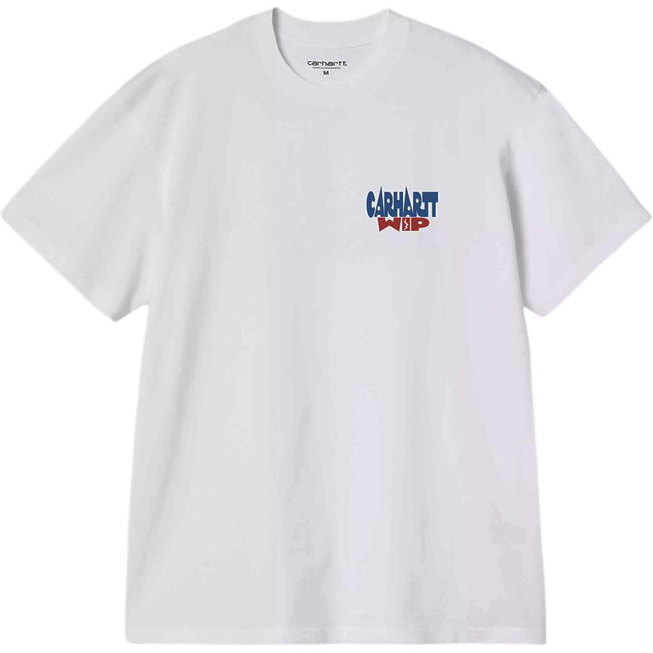 Carhartt WIP SS26 S/S Luggage Label T-Shirt Loose Fit Back Logo Letter Print Crew Neck Short Sleeve T-Shirt Unisex T-Shirt I036892-02-XX