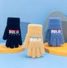 Neukundenrabatt: Niedliche Winter Strickwollhandschuhe für Kinder - Warmes Fünf-Finger-Design