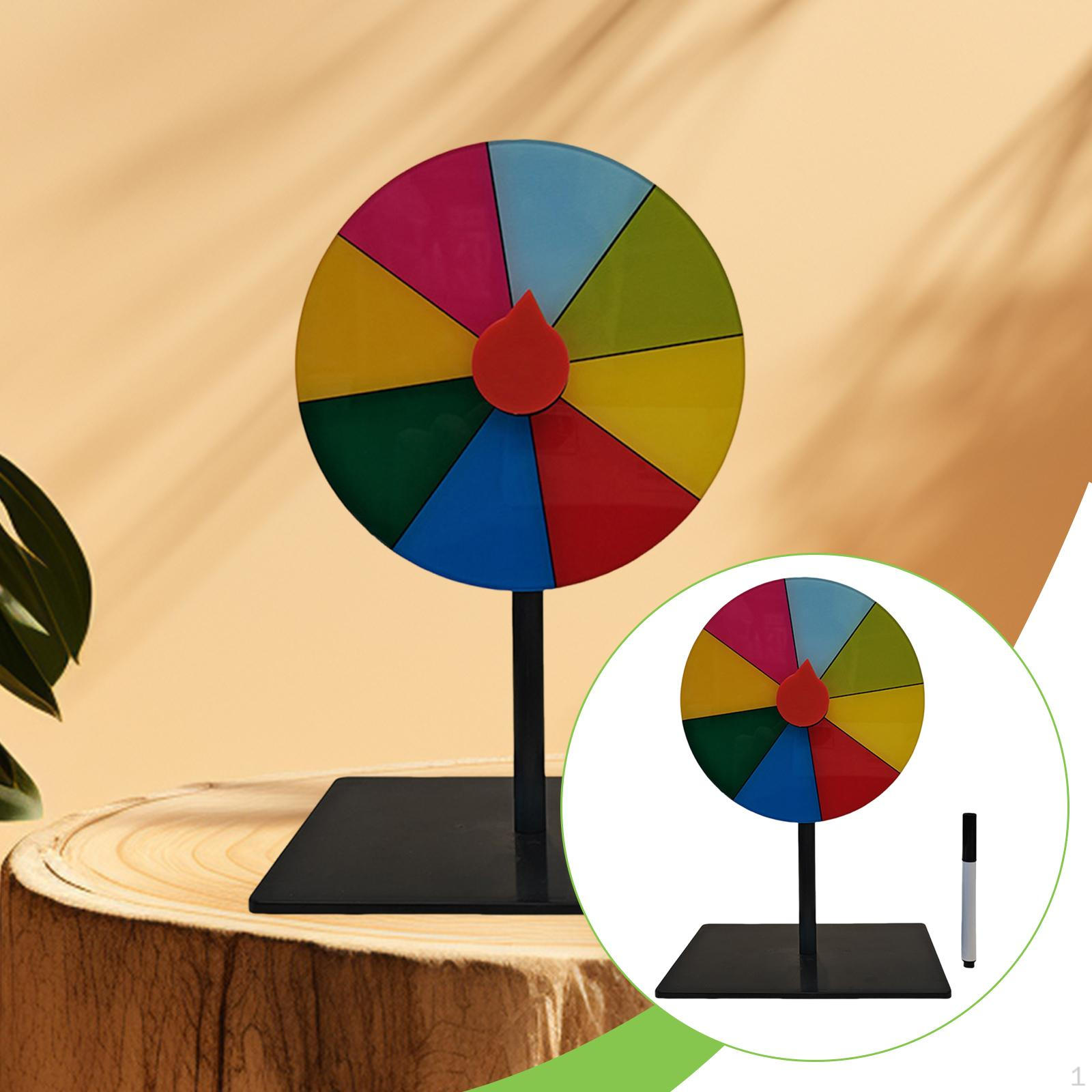 

Інтерактивна навчальна гра Призовий ігровий барабан з колесом рулетки з маркером для святкування дня народження 8 Grids