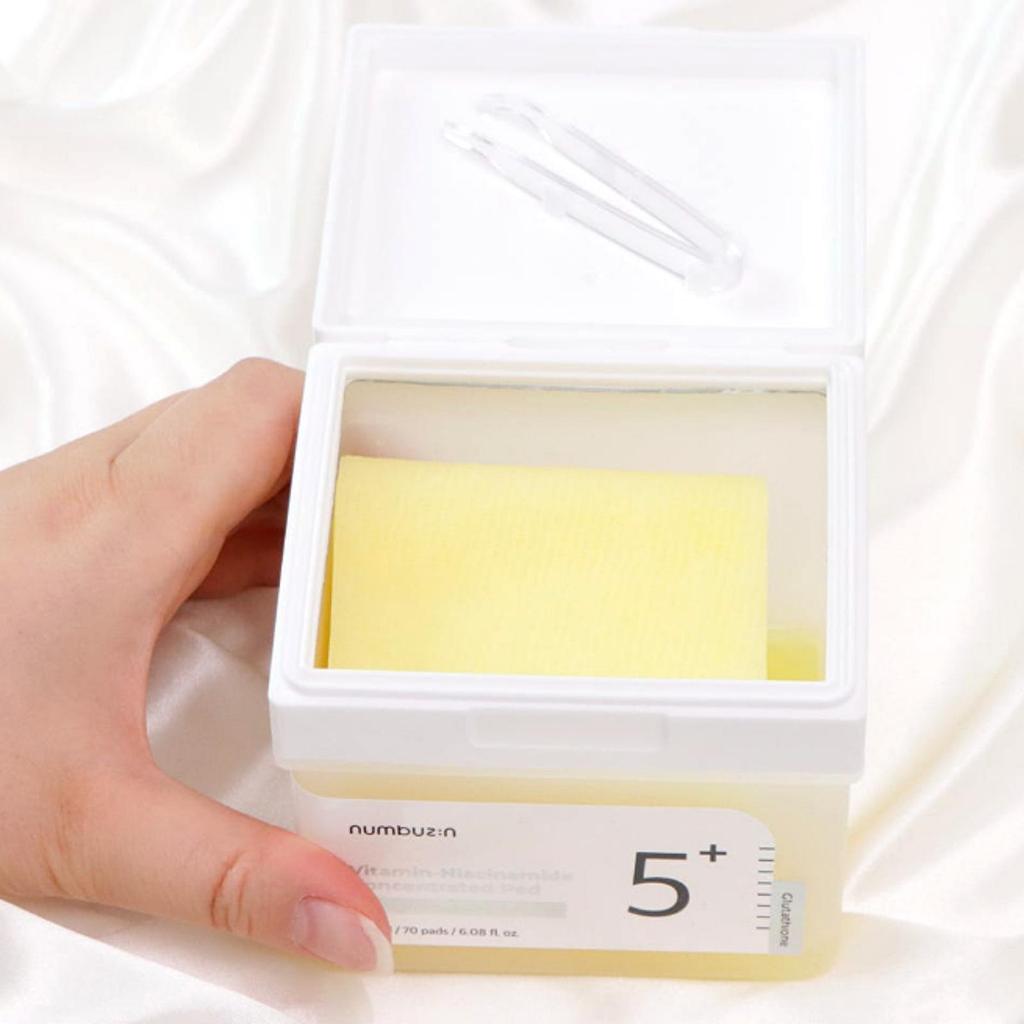 No.5 Vitamin-Niacinamide Concentrated Toner 70 Pads