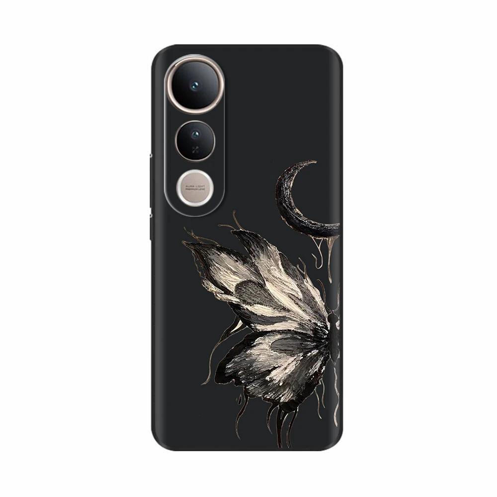 For Vivo V50 Lite Case Cute Cartoon Painted Phone Case For Vivo V50 Lite 4G 5G Protection Shockproof Shell Back Cover Protection