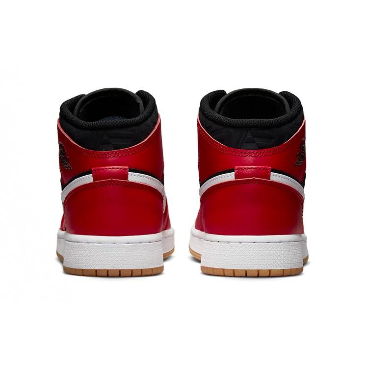 (GS) Air Jordan 1 Mid SE 'Christmas' Kids' DQ8418-006