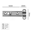10Pcs Cabinet Box Locks Spring Loaded Latch Catch Toggle Stainless Steel Mini Spring Loaded Buckle Latch For Luggage Wooden Case