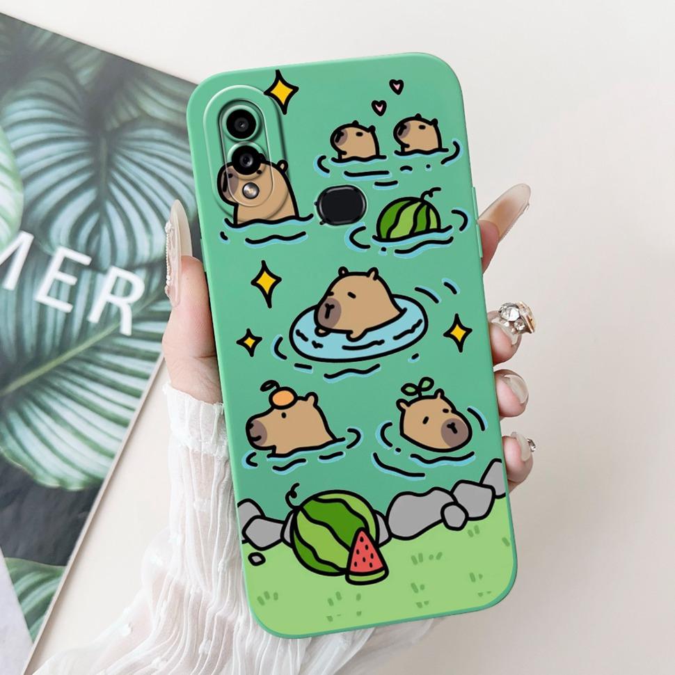 For Samsung Galaxy A10s Case Luxury Printing Soft Silicone Phone Cases For Samsung A 10s A10s SM-A107F SM-A107M Back Cover Coque