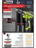 Brushless Electric Drill: Handheld Impact Drill, Multi-Function Hammer, and Rechargeable Screwdriver