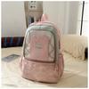 Schultasche neue frische und süße Bonbonfarbe Rucksack Mittelschüler leichte Reise Rucksack mit großem Fassungsvermögen