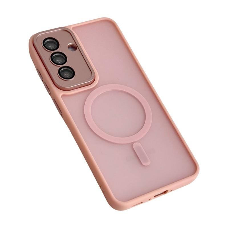 Pro Samsung Galaxy A26 5G Magnetický zadní kryt WANLONFENG řada QB1 PC TPU Nárazuvzdorné pouzdro na telefon