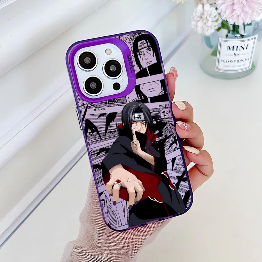 Soft Shell Phone Case for iPhone 11 12 13 Pro Max 16e 14 15 16 Plus Anime Narutos Cool