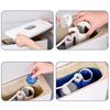 2PCS Toilet Solid Dispenser-Tank Replacement Part,Toilet Bowl Cleaner Buffer Box,Hanging Slow-Release Dispenser,Extends Cleaning