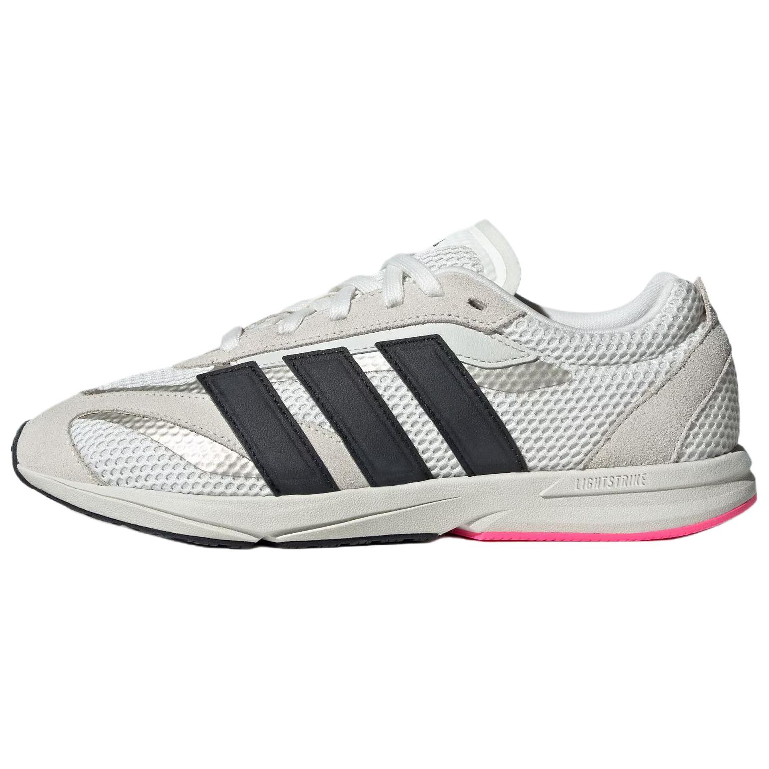 

Adidas LIGHTBLAZE Wear resistant And Lightweight Low Top Casual Running Shoes Women s Jade White Sneakers JS3200 38