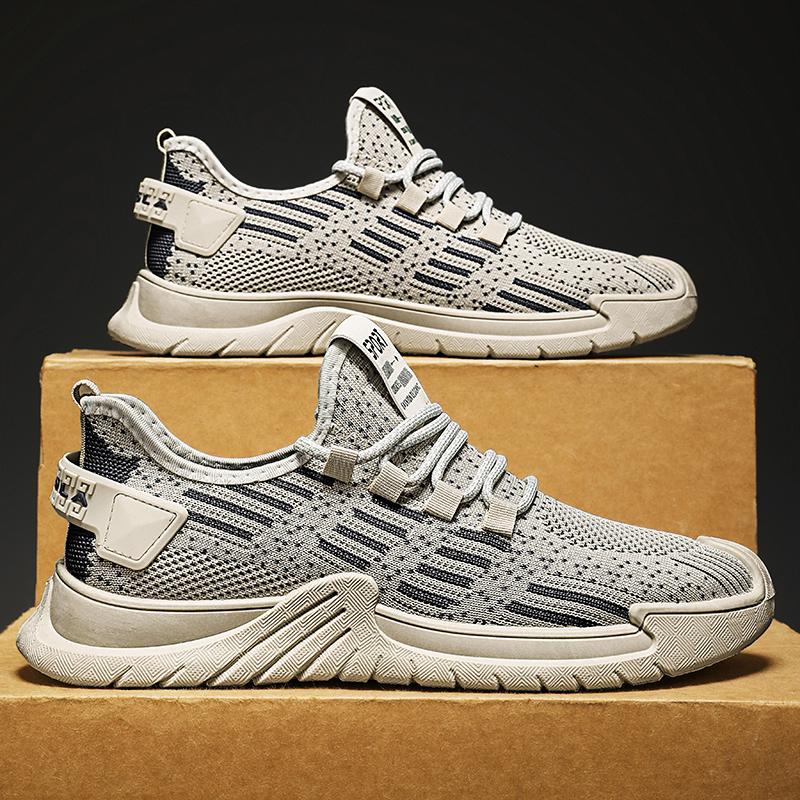 Summer Fly Weave Breathable Casual Shoes Men's Sports Shoes Fashion Korean Fashion Shoes Men's Shoes
