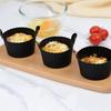 Silikon Air Fryer Yumurta Haşlama Kabı Silikon Kek Kalıpları Air Fryer Fırınlar İçin Ramekinler Air Fryer Silikon Sepeti
