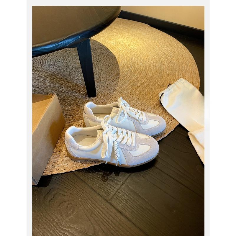 Retro Insole Height-increasing Shoes, Women's Lace-up Flat Sports Casual Board Shoes