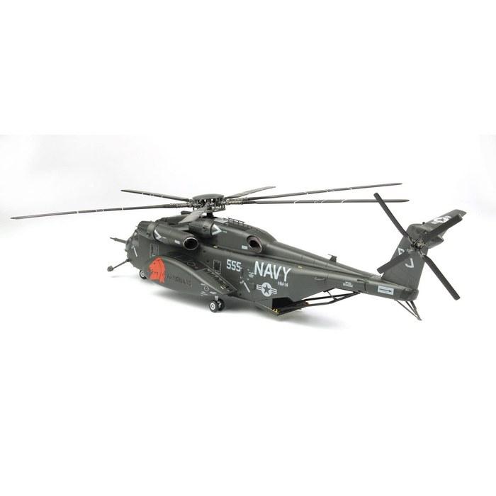 Platz/Italeri 1/72 US Navy Mine Countermeasures/Transport Helicopter MH-53E Sea Dragon HM-14 Vanguard Plastic Model Kit TPA-18 Molded Color
