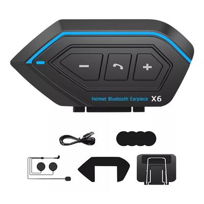 1PC Softmax X6 Helmet Bluetooth Headset Motorcycle Helmet Headset