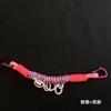 Outdoor Tactical DIY Modification Hand-woven Paracord Backpack Hanging Rope Multifunction Bag Strap Lanyard Accessories