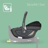Pebble 360 Essential Black to 15 R129 Compliant QNY8044672110 MAXI-COSI (Newborn Months), (Warranty Included)