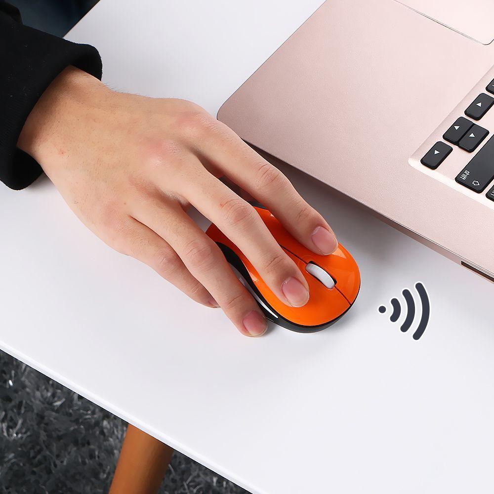 Mini Cordless Optical Wireless Mouse 2.4GHz Gaming Mice Adjustable DPI