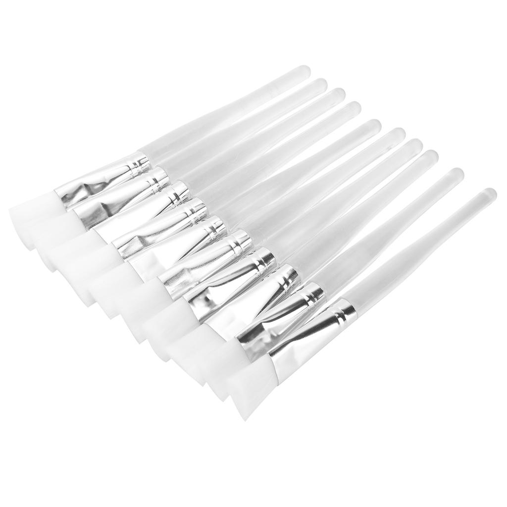 10pcs Fine Fiber Hair Facial Mask Brush Soft DIY Facial Mask Brush Skin Cares Tool