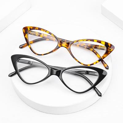 Ultra-Light Eyeglasses Reading Glasses Magnifying Eyewear Clear Lens Cat Eyes Presbyopia Eyeglasses