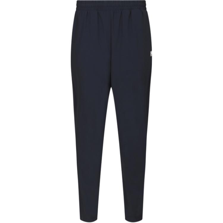FILA Knitted Sweatpants Unisex Ink Blue Thin Straight Fit Pants FS262FP02U003-476 L(90)