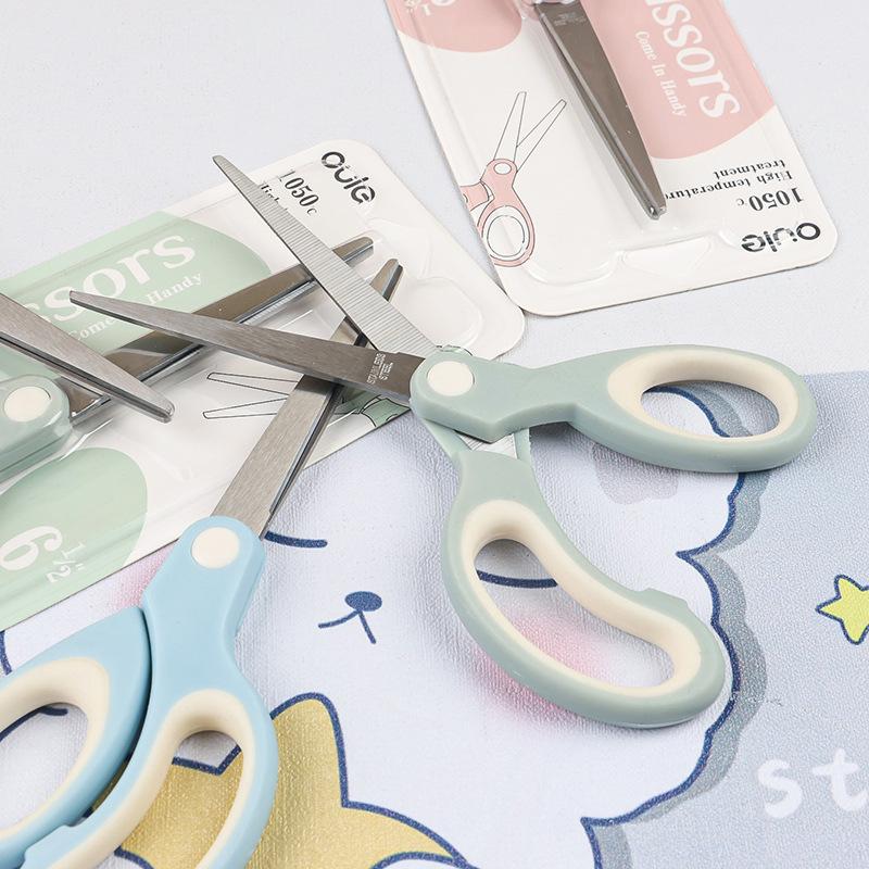 Forbici Multifunzione Acciaio Inossidabile Forbici da Artigianato Fai da Te Artigianato Manuale Taglio Carta Strumento per Cucito Manico Carino Colori Caramella