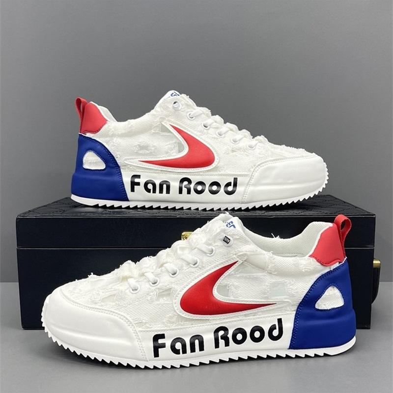 Летняя Новая Мужская Обувь Сетчатые Дышащие Кроссовки Мужские Легкие Износостойкие Туфли — фото 3