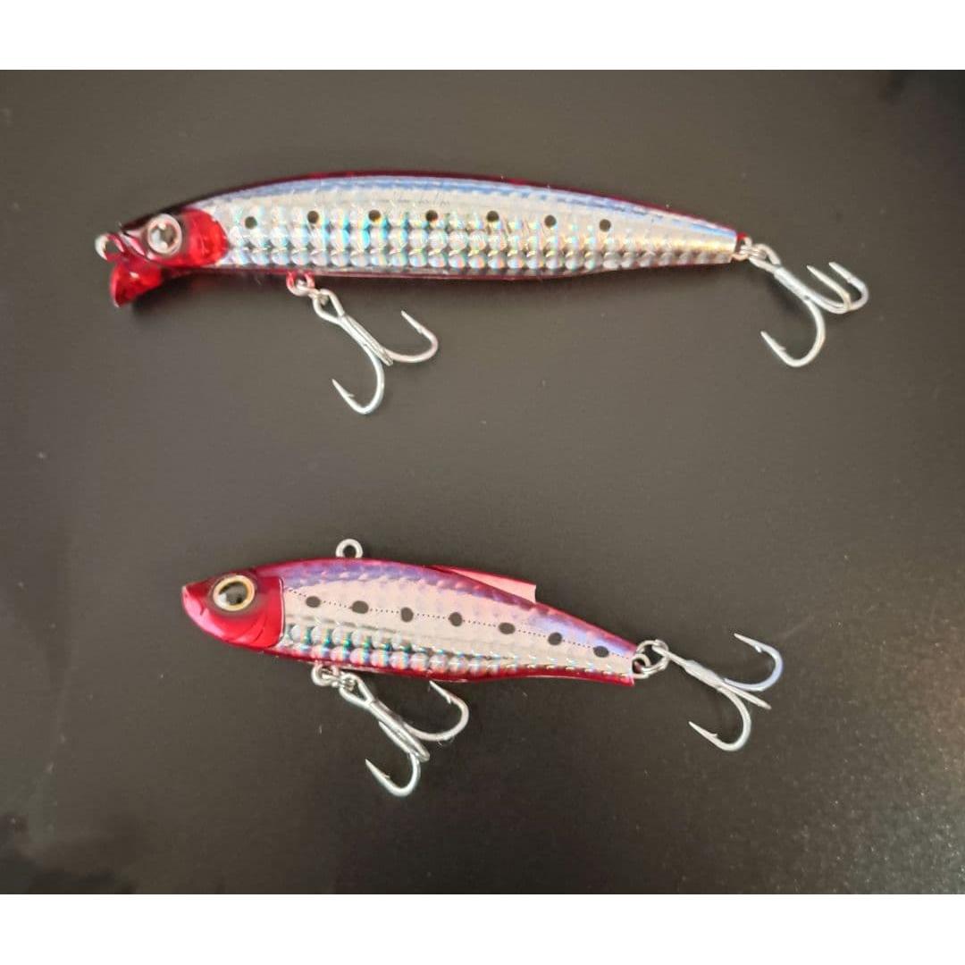 Used Daiwa Seabass Lure 2 Piece Set Vertis F & Morethan Salt Vibe