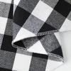 Dogs Checkered Scarf Pet Plaids Neckerchief Holiday Bandana Party Accessories
