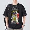Japanese Anime Mobile Suit RX-78-2 Gundam Summer Short Sleeve Cotton Print T-shirts Men Women Harajuku Y2k Streetwear Tee Tops