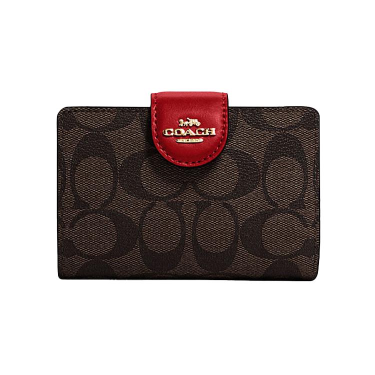 

New COACH Corner Zip Wallets C0082-IMRVQ 13.0*1.5*8.4CM