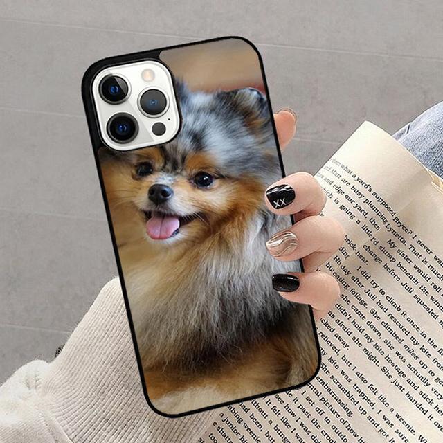 Pomeranian Dog Phone Case for iPhone 17 Air 16 16e 15 Plus for Apple 13 11 12 14 Pro Max Cover  coque fundas Shell
