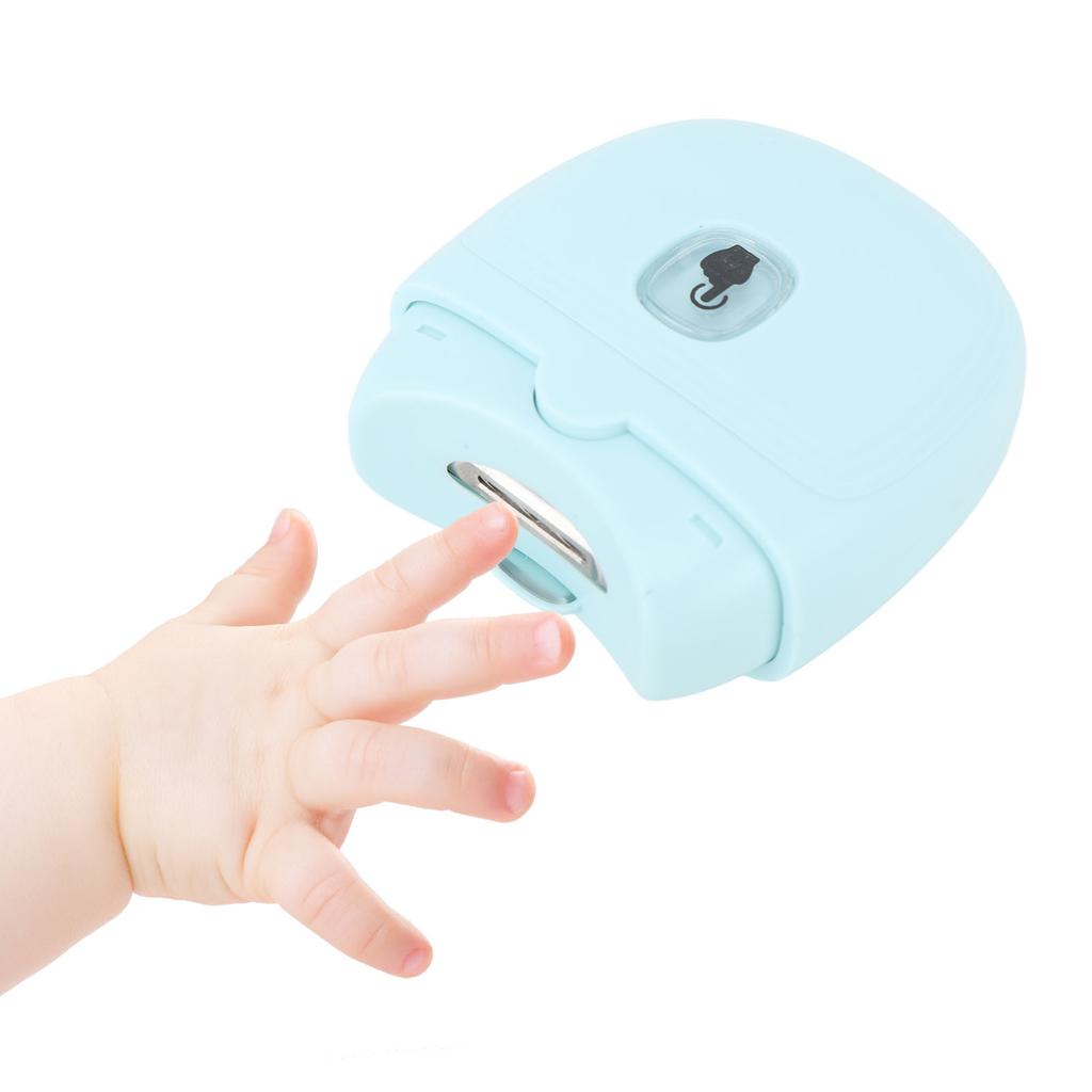 Electric Automatic Nail Clipper 2 Speed LED Light USB Charging   Fingernail Trimmer for Baby Kid Adult