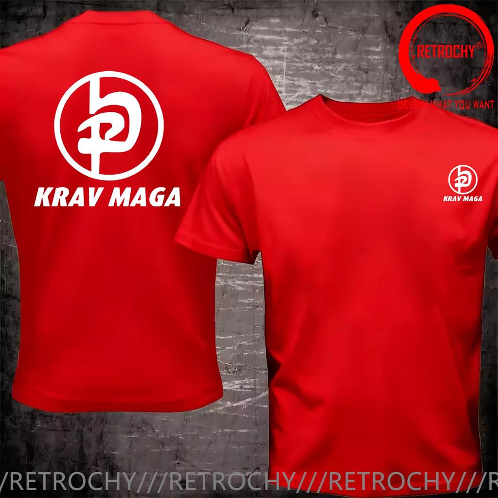 Funny Design Israel Idf Krav Maga Martial Art Shirt Unisex Fashion Trendy Casual Clothing Stylish Tops Tee Shirt Leisure Tshirt