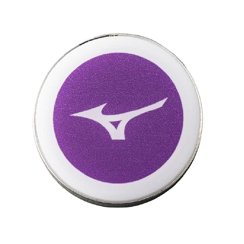 MIZUNO Golf Ball Marker HAPPI COLLECTION Unisex Purple 5LGD2527