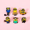 Creative Personality Minions Metal Badge Despicable Daddy Alloy Brooch Pin Decoration