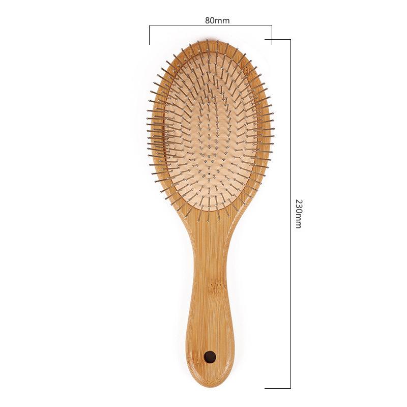 TEMU Wood Air Cushion Comb Cross-border Nanzhu Hair Comb Anti-static Hair Comb Large Board Comb Massage Comb x Comb Bamboo