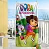 Dora Explorer Beach Towel Soft Durable Quick-Dry Comfortable Lightweight