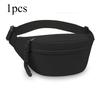 1/2pcs Outdoor Sports Waist Bag Nylon Material Couple Chest Bag Commuting Travel Crossbody Shoulder Bag Suitable for Daily Use
