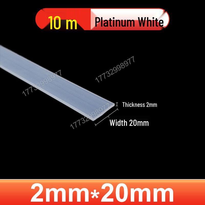 High-Temperature Resistant Transparent Silicone Rubber Sealing Strip